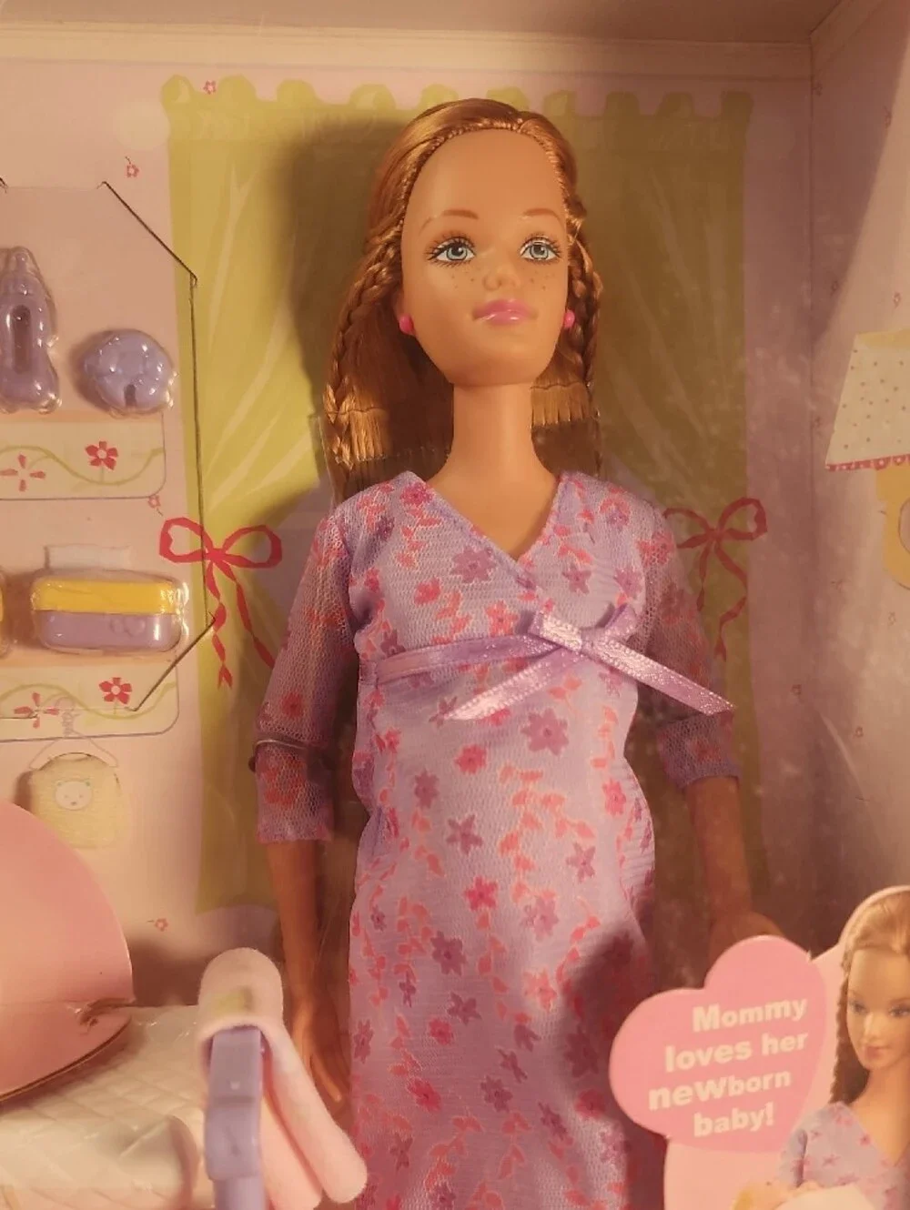 Mattel's Happy Family: Pregnant Midge With Baby Girl: New In Box - Picture 7 of 11